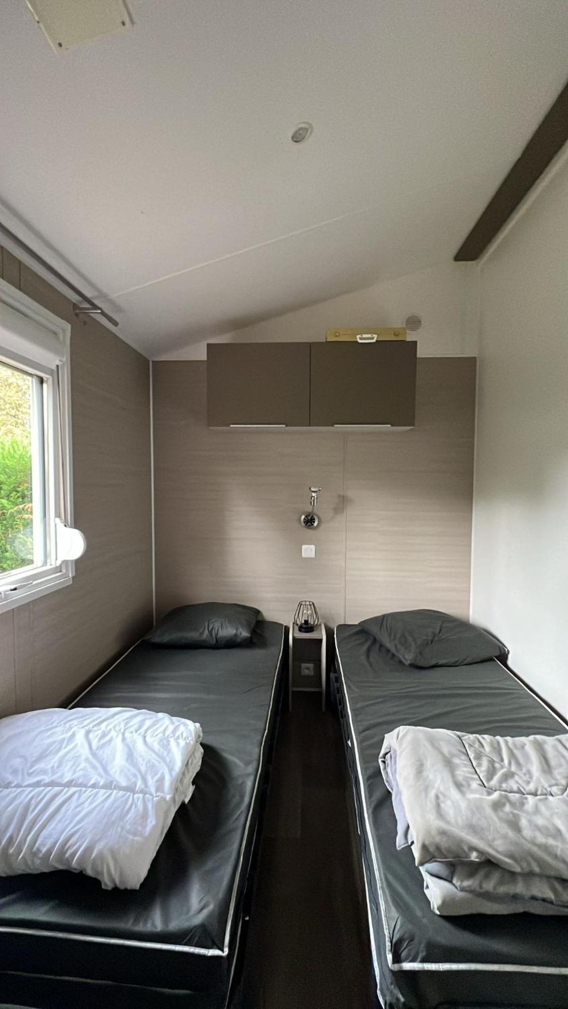 Mobil Home Amenage 2 Chambres La Teste Camping**** 外观 照片