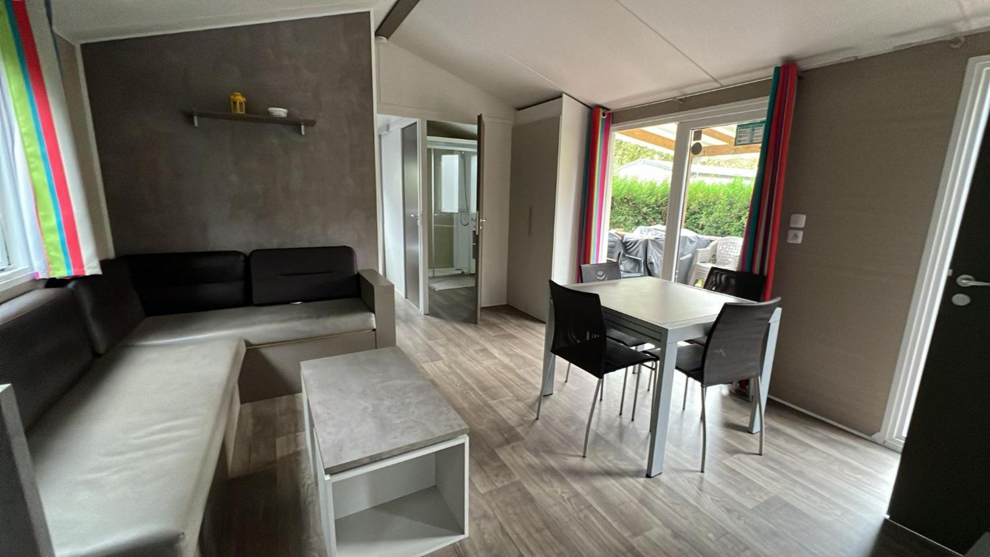Mobil Home Amenage 2 Chambres La Teste Camping**** 外观 照片